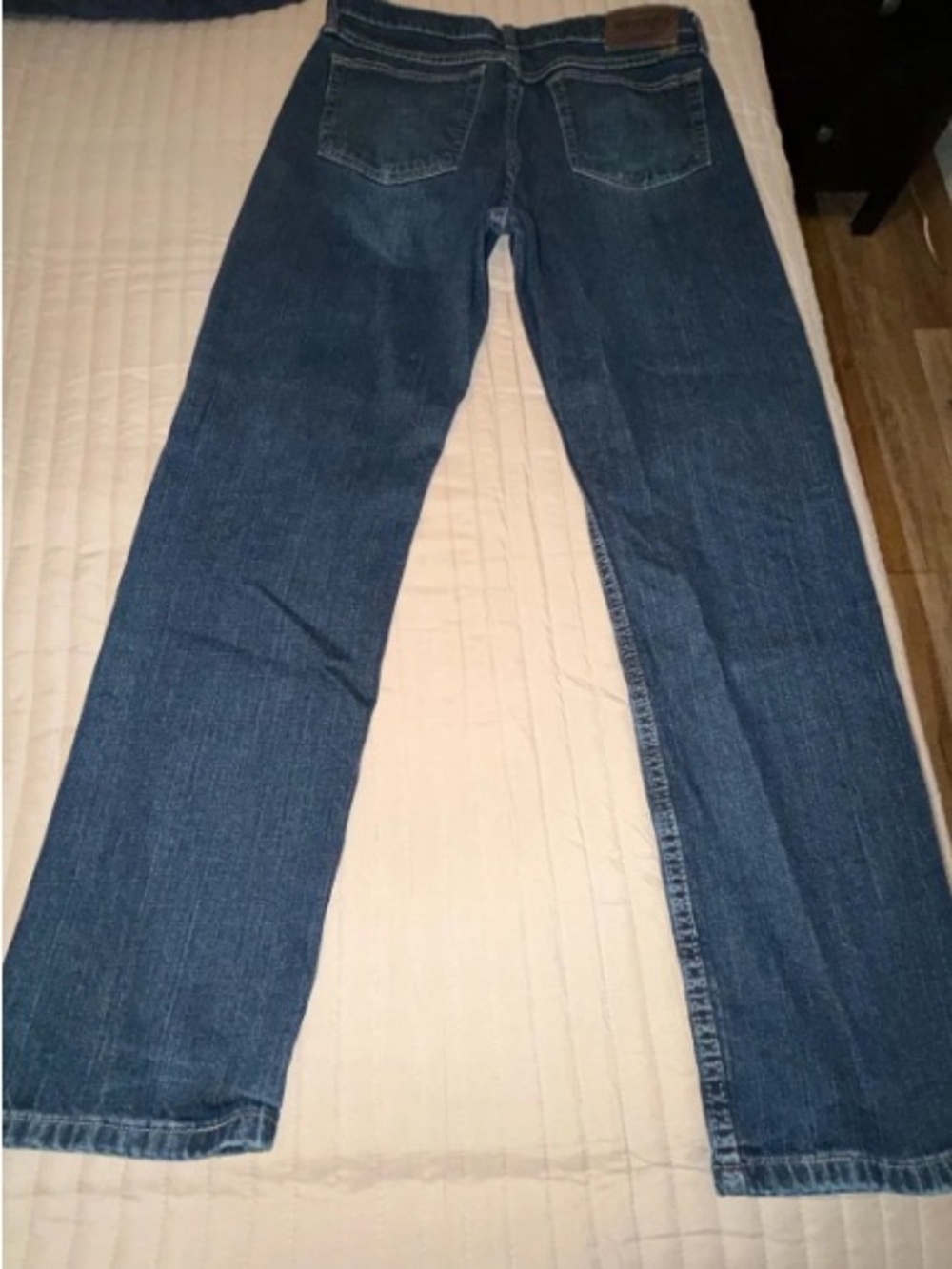 Wrangler Women's Dark Blue Straight Leg Jeans